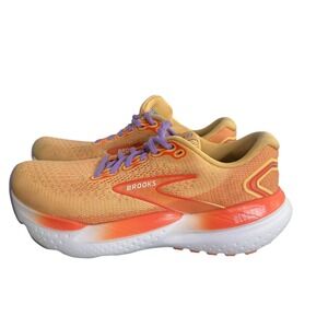 Brooks Glycerin 21 Womens 7.5 Sneakers Running Shoe Sunburst Purple 1204081B94